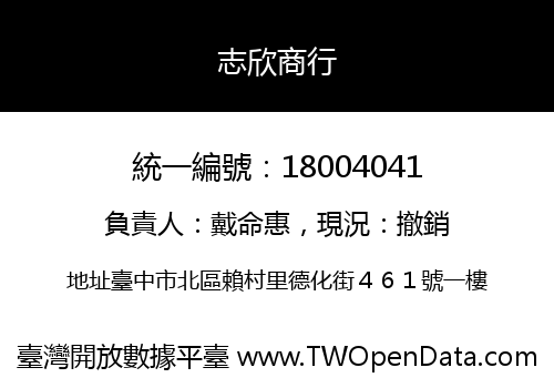 志欣商行