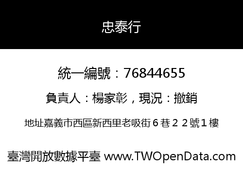忠泰行