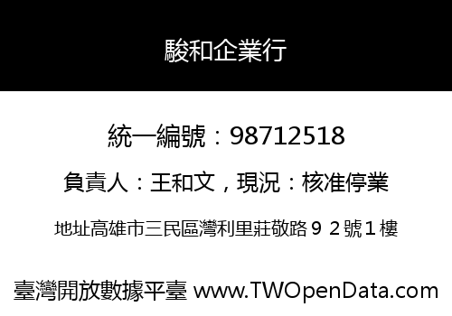 駿和企業行