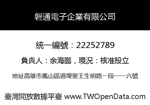 磐通電子企業有限公司