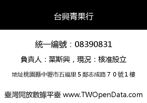 台興青果行
