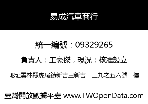易成汽車商行