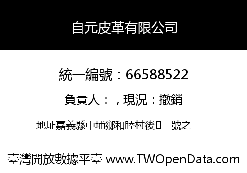 自元皮革有限公司