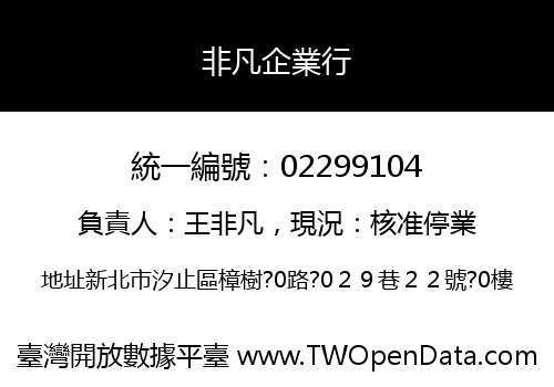 非凡企業行