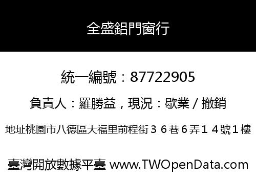 全盛鋁門窗行