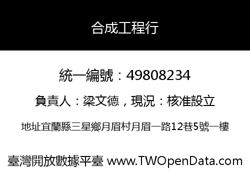 合成工程行