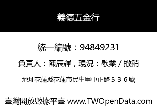 義德五金行