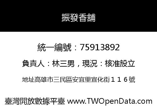 振發香舖