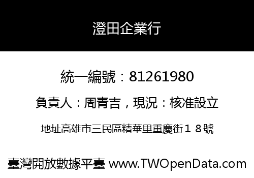 澄田企業行