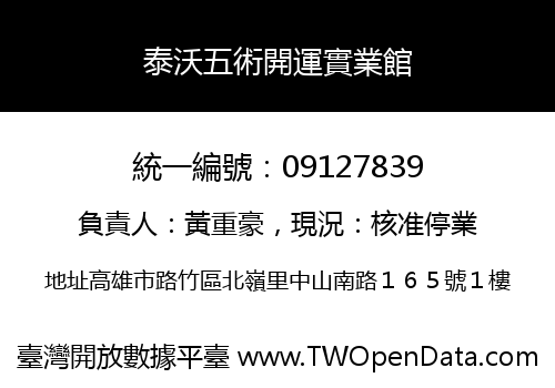 泰沃五術開運實業館