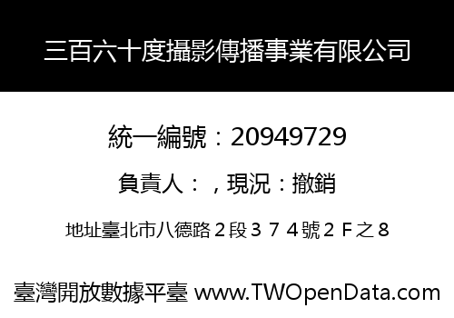 三百六十度攝影傳播事業有限公司