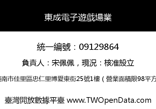 東成電子遊戲場業