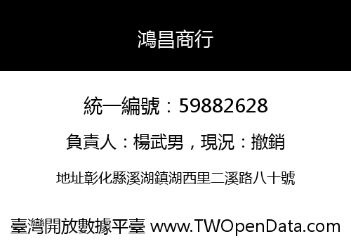 鴻昌商行