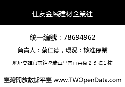 住友金屬建材企業社