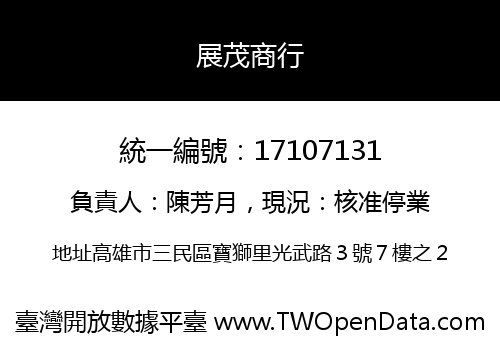 展茂商行