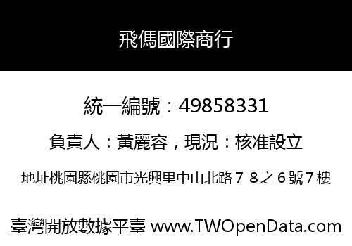 飛傌國際商行