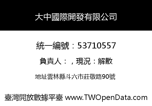 大中國際開發有限公司