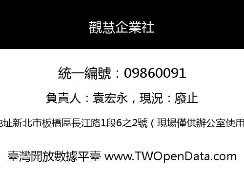 觀慧企業社