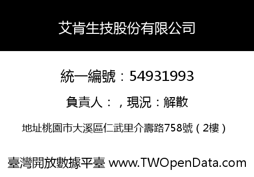 艾肯生技股份有限公司