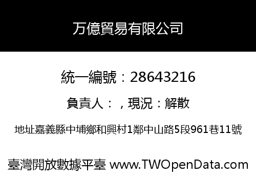 万億貿易有限公司