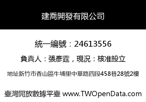 建喬開發有限公司
