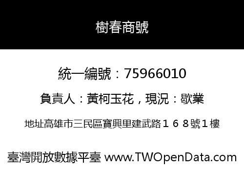 樹春商號