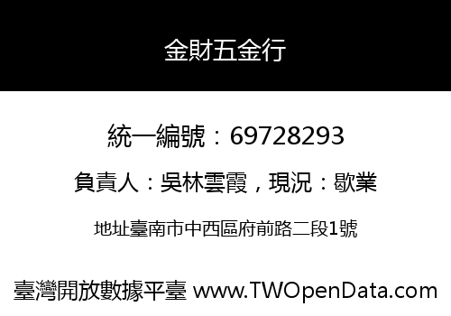 金財五金行