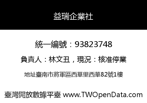 益瑞企業社