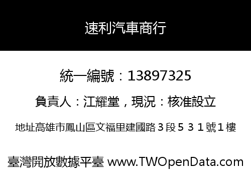 速利汽車商行