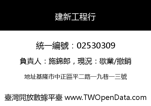 建新工程行