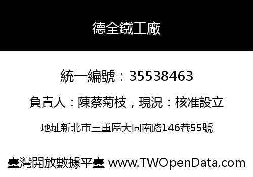 德全鐵工廠