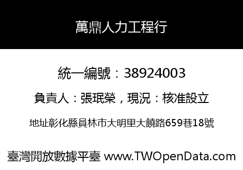 萬鼎人力工程行