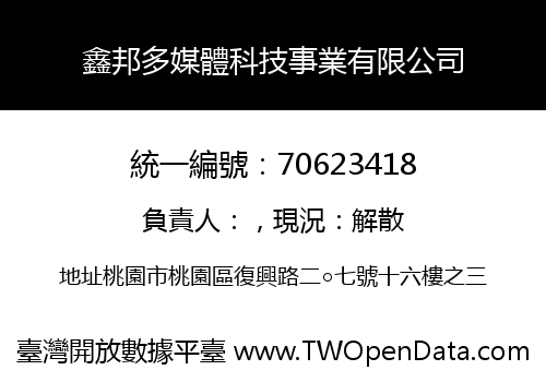 鑫邦多媒體科技事業有限公司