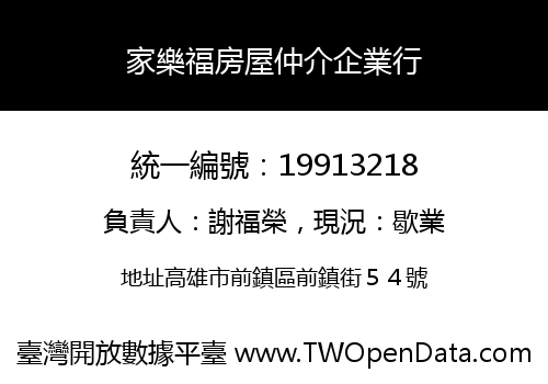 家樂福房屋仲介企業行