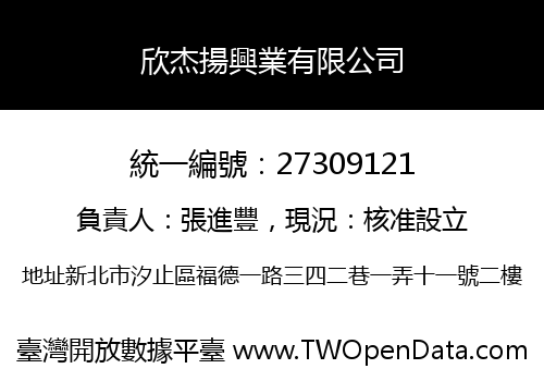 欣杰揚興業有限公司
