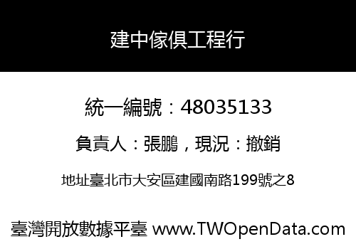 建中傢俱工程行