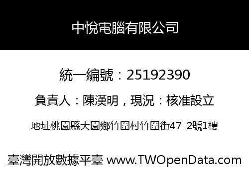 中悅電腦有限公司