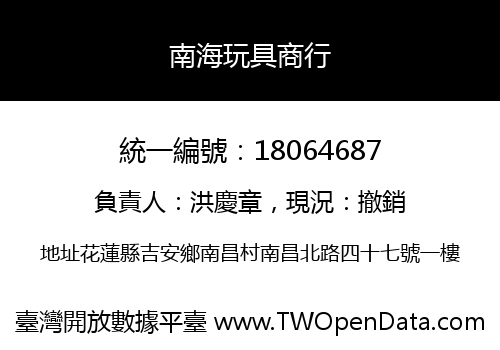 南海玩具商行