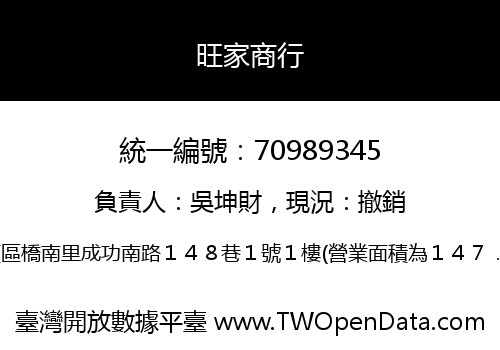 旺家商行