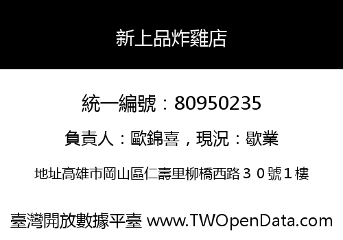 新上品炸雞店