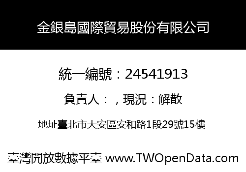 金銀島國際貿易股份有限公司