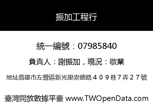 振加工程行