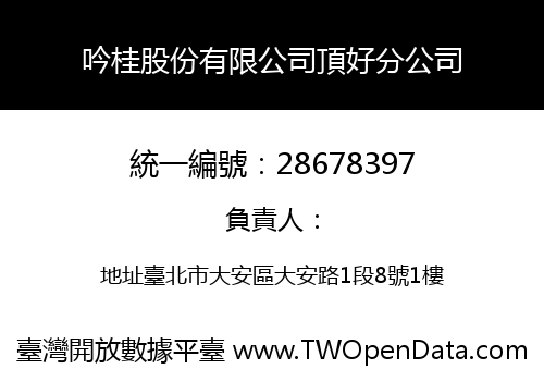 吟桂股份有限公司頂好分公司