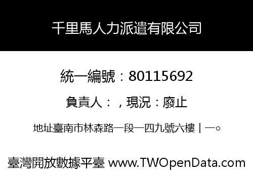 千里馬人力派遣有限公司