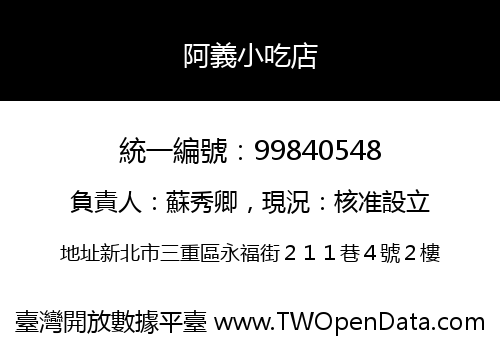 阿義小吃店