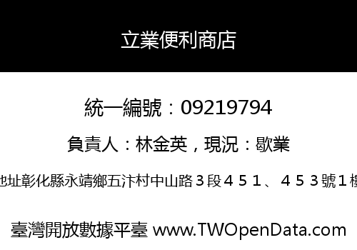立業便利商店