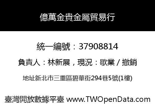億萬金貴金屬貿易行