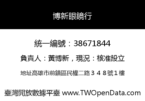 博新眼鏡行