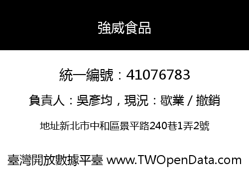 強威食品