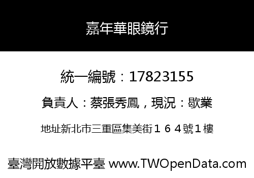 嘉年華眼鏡行